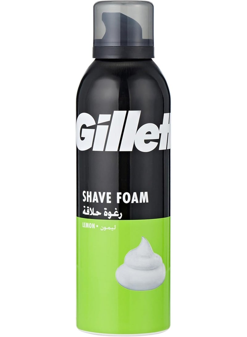 رغوة حلاقة بنكهة الليمون 200 مل (عبوة من 6 قطع) - Image 2